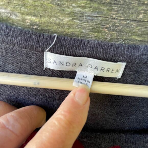 Sandra Darren size M Aztec print sweater dress. - Picture 7 of 8